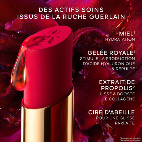 GUERLAIN KissKiss - Der Intensiver Lippenstift mit Honig GUERLAIN KissKiss - Der Intensiver Lippenstift mit Honig